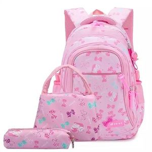 Girl backpacks
